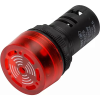 Сигнализатор свето-звуковой ND16-22FS Φ22 мм красный LED АС220В CHINT