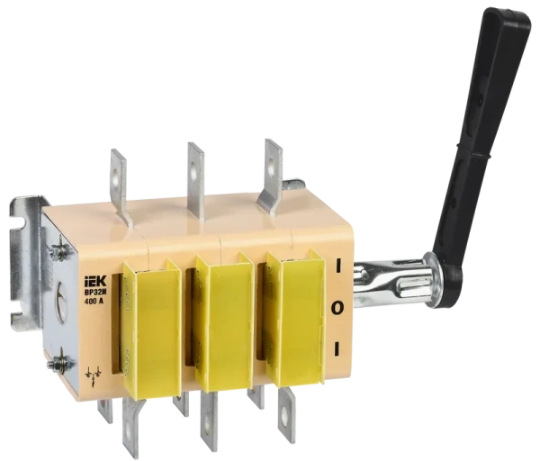 Выключатель-разъединитель перекидной ВР32И-37В71250 400А 690V боковая выносная ручка GENERICA