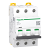 Автоматический выключатель Schneider Acti9 iC60N, 3Р, 16 A, 6 кА, С