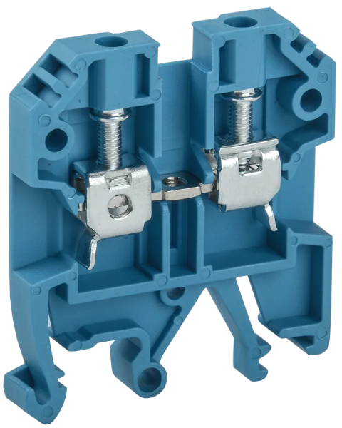 Клемма винтовая КВИ-4мм2 35А 800В АС/DC синяя IEK