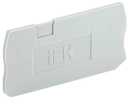 Заглушка для клемм КПИ 2в-4мм2 серая IEK