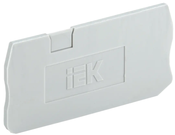 Заглушка для клемм КПИ 3в-1.5/2.5мм2 серая IEK