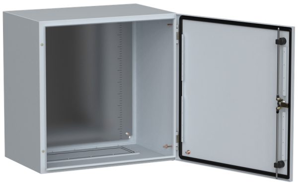 Щит монтажный металлический TITAN5 ЩМП-60.60.40 (600х600х400мм) уличный УХЛ1 IP66 IEK