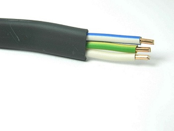 Кабель силовой ВВГ, 3х6 мм², 1 кВ, ГОСТ, Казэнергокабель