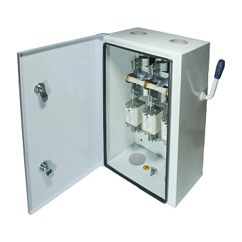 Ящик с рубильником и предохранителями БелТИЗ ЯРВ, 3Р, 250 А, 400 В, габарит 1, У2 IP54 (ЯБ1-200)