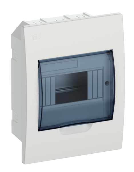Корпус распределительного щита KREPTA3 ЩРВ-П-6 встраиваемый пластиковый белый IP41 IEK
