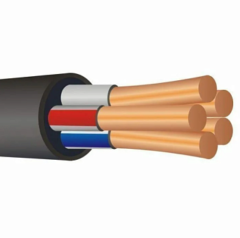 Кабель силовой ВВГнг-LS, 5х16 мм², 1 кВ, ГОСТ, Казэнергокабель