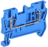 Клемма пружинная КПИ 2в-1.5мм2 17.5А 500V синяя IEK