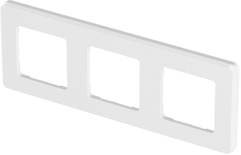 Рамка 3-местная Legrand INSPIRIA, белый