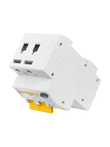 Автоматический выключатель диф.тока АД12 2Р С16 30мА тип АС IEK