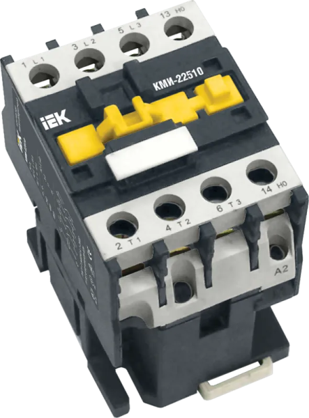 Контактор IEK КМИ-22510, 25 А, 11 кВт, катушка 110 В АС, 1NO — фото, характеристики