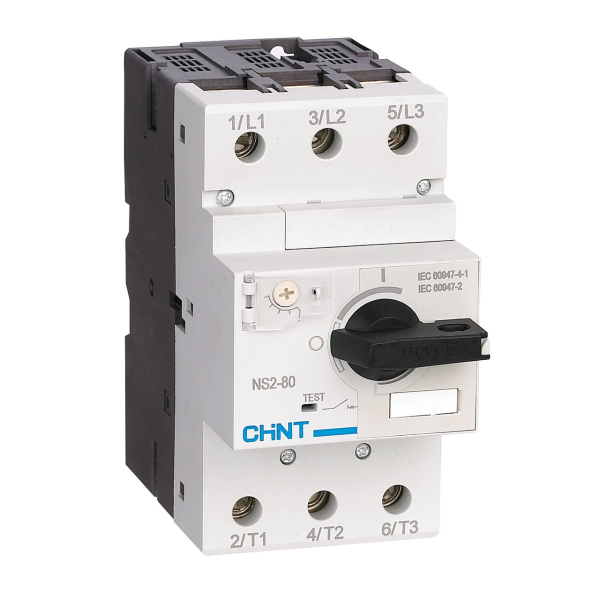 Пускатель ручной NS2-32X 3Р Iрег=24-32A 100кА 690V с поворотной ручкой CHINT