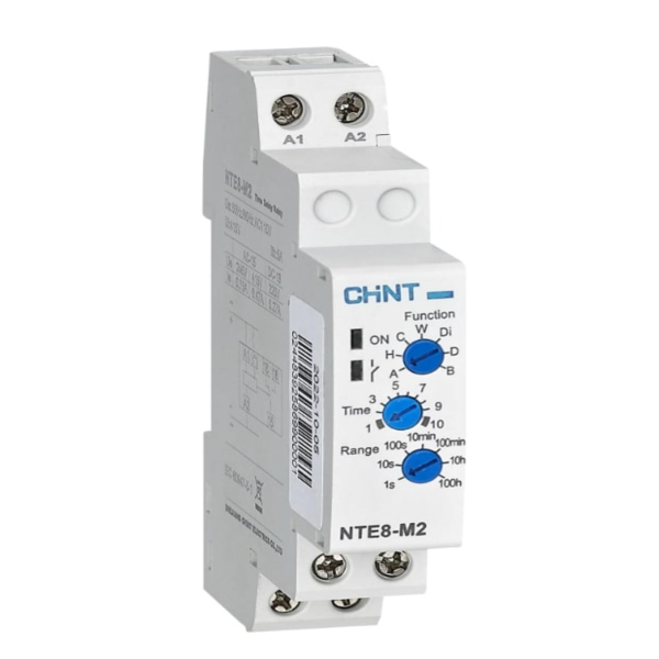 Реле времени многофункциональное NTE8-M2 5А 7 программ 1SPDT 230В CHINT
