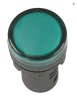 Лампа светосигнальная AD16DS(LED) 24V AC/DC зеленый d16мм IP54 IEK