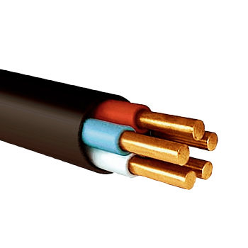 Кабель силовой ВВГнг 5х10мм2 1кВ ГОСТ HCable