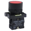Кнопка управления CHINT NP2-EA41, красная, 1NO, Ø 22 мм, IP40
