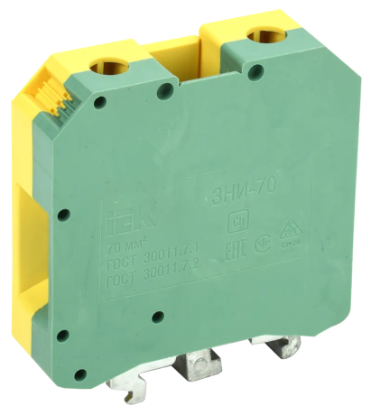Зажим наборный ЗНИ-70PEN 70мм2 (JXB-земля) 600/440V AC/DC IEK