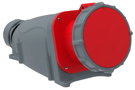 Розетка силовая стационарная IEK MAGNUM ССИ-145, 3P+PE+N, 125 А, 400 В (6 ч), IP67 — фото, характеристики