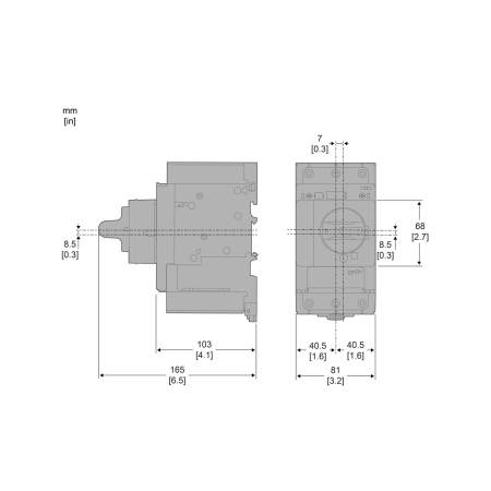 Автомат защиты двигателя Schneider TeSys Deca GV4P, 3P, 50 А, 50 кА, 690 В, IP40