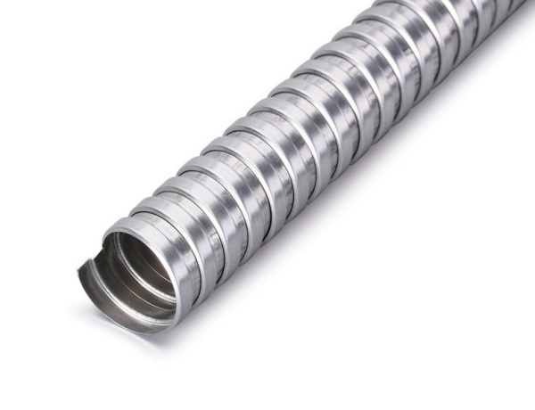 Металлорукав ГОФРОМАТИК РЗ-ЦХ 50мм без протяжки (20м/бухта) IP40 ЗЭТА