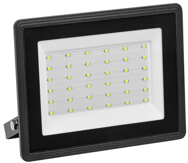 Прожектор светодиодный IEK СДО 06-70, 70 Вт, 120°, 6500 К, черный, IP65