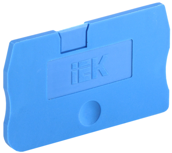 Заглушка для клемм КПИ 2в-1.5/2.5мм2 синяя IEK