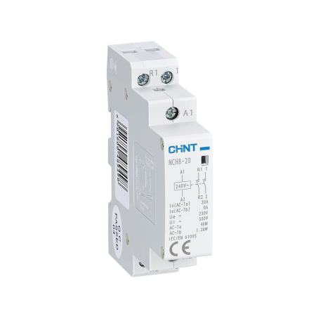 Контактор модульный NCH8-20/20 2Р 20A АС-7 2NO Uупр=230VAC CHINT