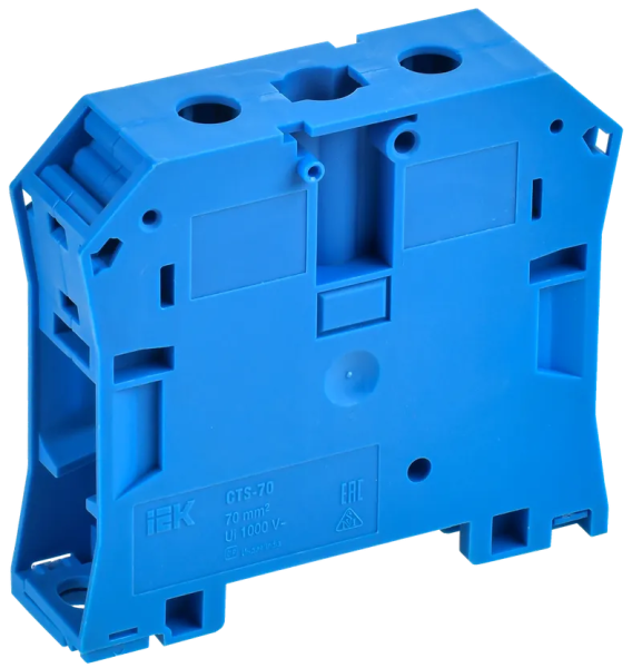 Клемма винтовая ARMAFIX CTS 70мм2 192А 1кВ синяя IEK