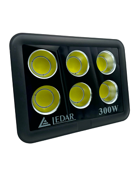 Прожектор светодиодный LEDAR MEGA, 300 Вт, 30 000 Лм, 5000 K, IP65