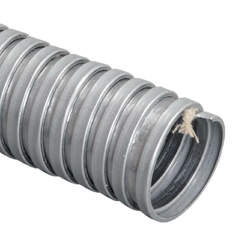 Металлорукав ГОФРОМАТИК Р3-ЦХ 60мм без протяжки (10м/бухта) IP40 ЗЭТА