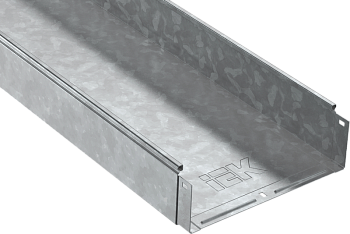 Лоток неперфорированный ESCA5 100х300х3000мм HDZ IEK