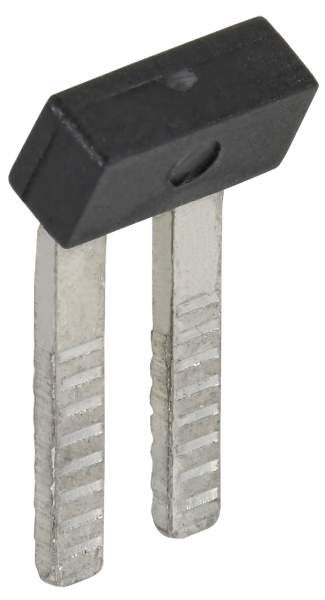 Перемычка гребенчатая IEK ARMAFIX, для CTS 2,5 мм², 2 PIN, 24 А, 1 кВ — фото, характеристики