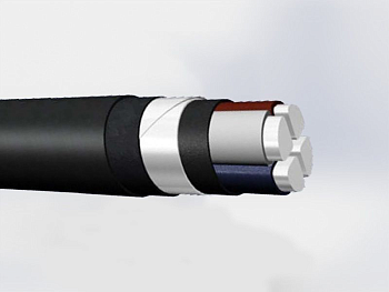 Кабель силовой бронированный АВБбШв 4х70мм2(с) 1kV ГОСТ КЭК