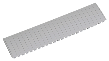 Заглушка для распределительных щитов TITAN5 12 модулей серая IEK