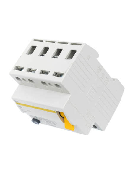 Выключатель дифференциальный (УЗО) ВД1-63 4Р 40А 30мА тип АС IEK