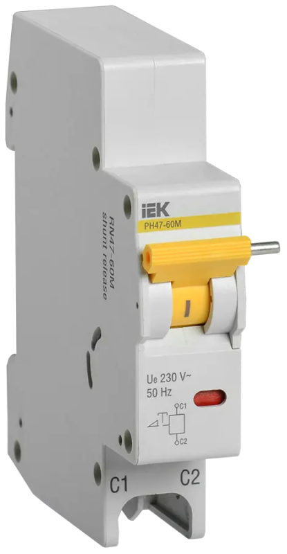 Расцепитель независимый РН47-60М L+N Uупр=230VAC для ВА47-60M IEK