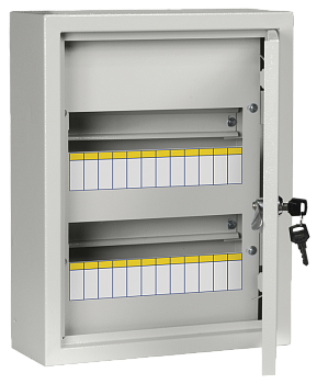 Корпус металлический IEK TITAN3 ЩРн-24, 395х310х120 мм, IP31