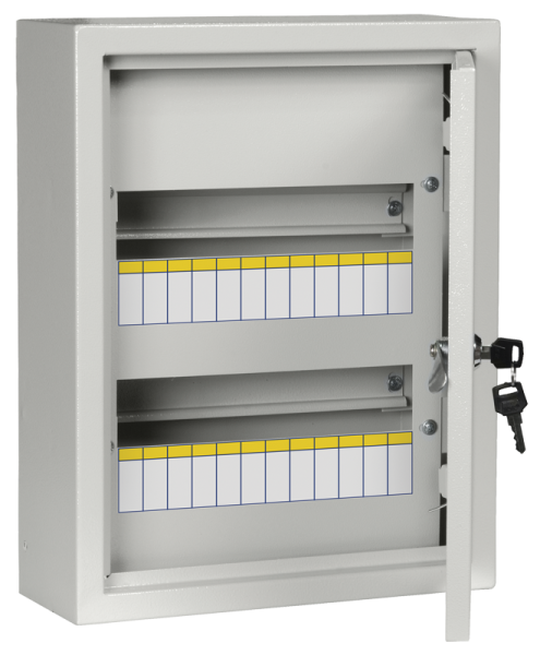 Корпус металлический IEK TITAN3 ЩРн-24, 395х310х120 мм, IP31