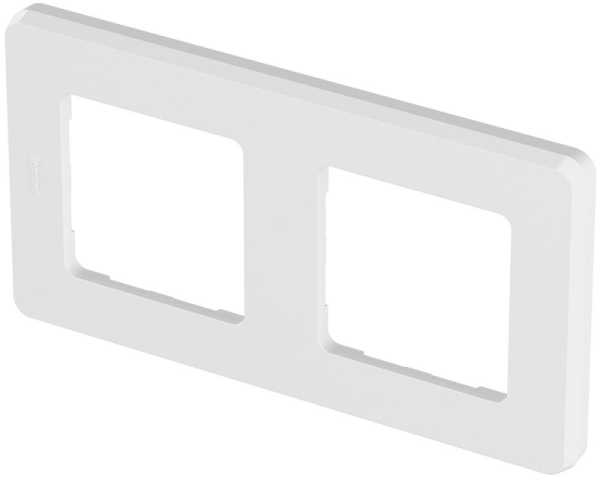 Рамка 2-местная Legrand INSPIRIA, белый