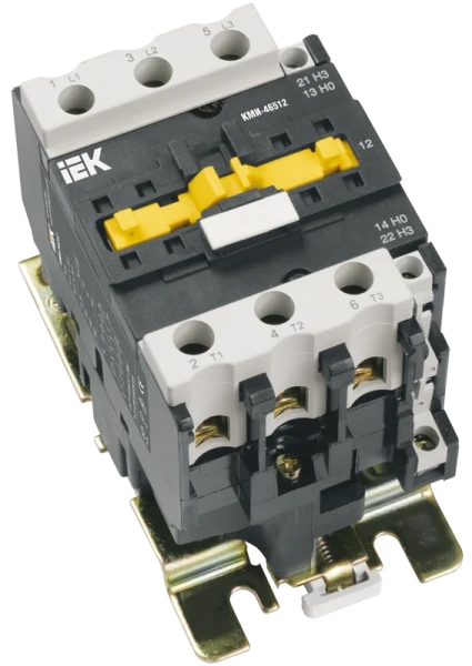 Контактор КМИ-46512 3Р 65А 30кВт АС3 Uупр=400VAC 1NO+1NC IEK