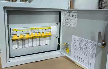 Щит осветительный ОЩВ12-3-10-6 10А 4.5кА 400/230V IP31 (ЩАО1,2)