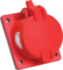Розетка силовая встраиваемая IEK MAGNUM ССИ-425, 3Р+PЕ+N, 32 А, 400 В (6 ч), IP44