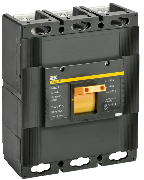 Автоматический выключатель ВА88-40 3Р 800А 35кА IEK