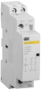 Контактор модульный КМ20-11М 2Р 20А АС-7 1NO+1NC Uупр=230VAC IEK