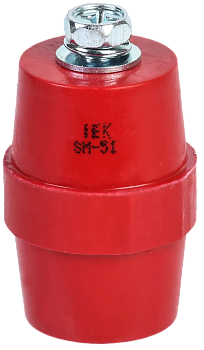 Изолятор шинный IEK SM51 (М8), 1 кВ, с болтом