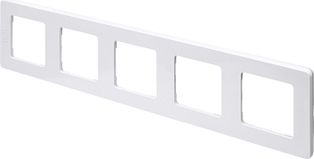 Рамка 5-местная Legrand INSPIRIA, белый