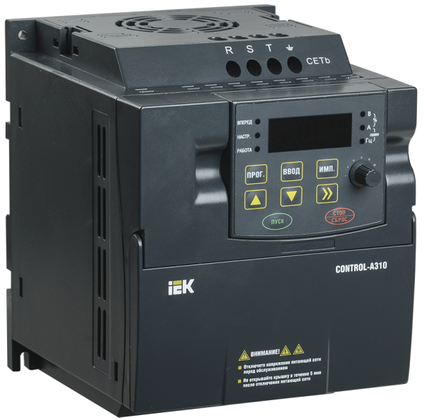 Преобразователь частоты CONTROL-A310 3Ф 2.2кВт 5.1A 400V IEK