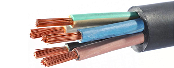 Кабель силовой гибкий КГ 5х1.5мм2 0.66kV Рыбинск