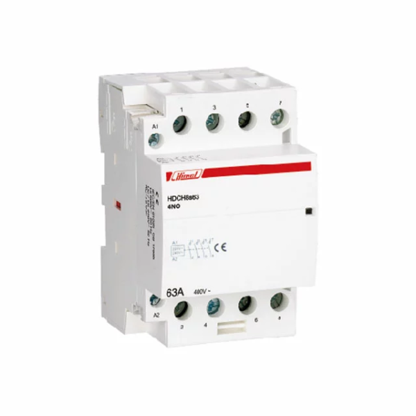 Контактор модульный HDCH8S 4Р 25A АС-7 4NO Uупр=230VAC Himel