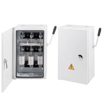 Ящик с рубильником и предохранителями ЯРВ 25А 3Р 400V габарит 0 У2 IP54 БелТИЗ